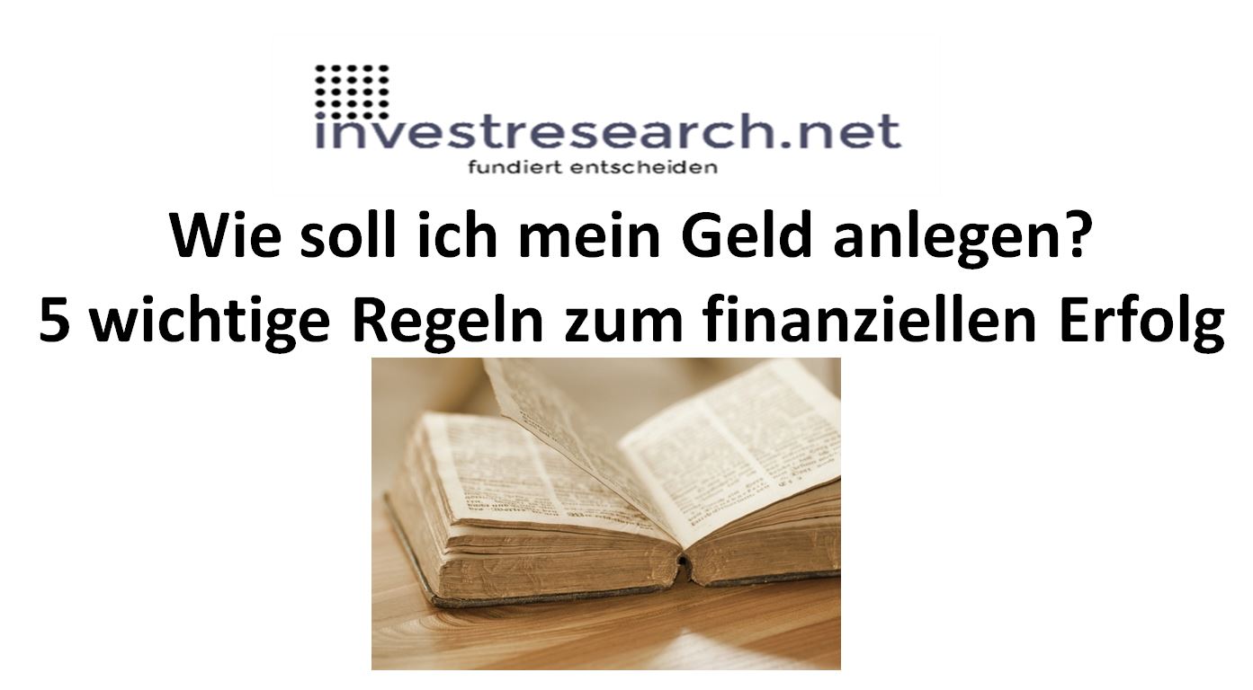Wie Lege Ich Mein Geld An