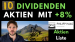 10 Aktienideen mit +8% Dividende - Nicht nur Freenet, Imperial Brands und Kraft Heinz