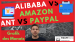 Konnte Grafik kaum glauben - Alibaba vs. Amazon und Ant Group (Alipay) vs. Paypal - So weit ist China bei der Digitalisierung wirklich!